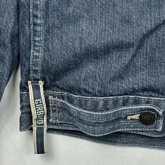 Vintage Marithe Francois Girbaud Jean Jacket Blue‎ Denim Mens 3XL Full Zip Y2K